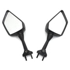 Set of 2 Black Rearview Side Mirrors for Kawasaki Ninja 250R EX250 (2008–2013)