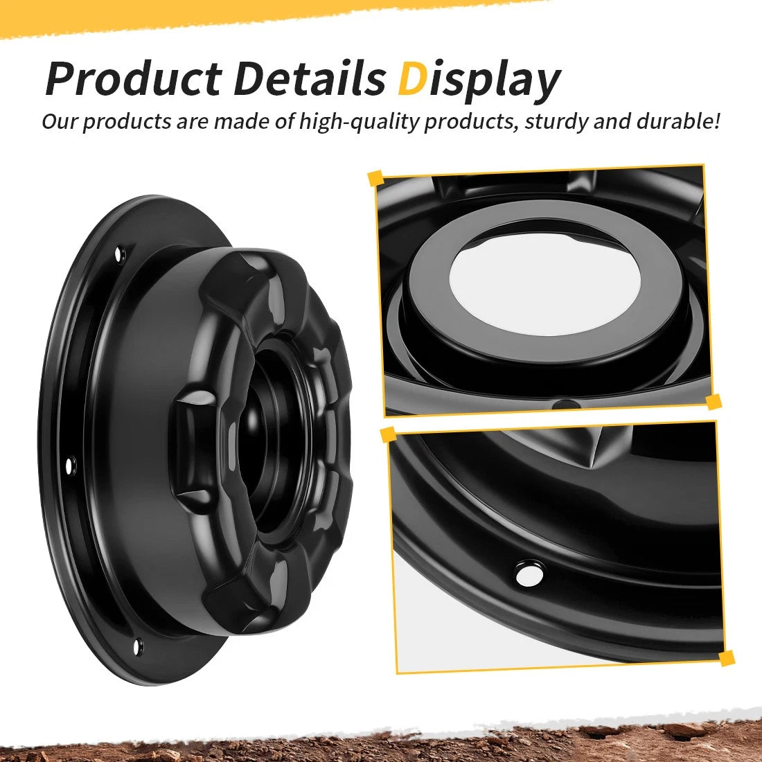 Rear Brake Drum Cover Kit for Honda FourTrax TRX200 TRX200D (1990–1997)