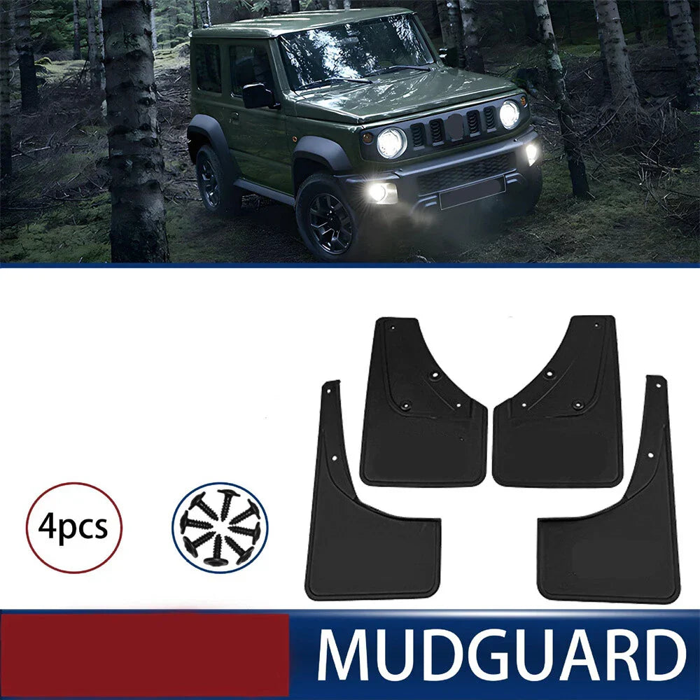 Mud Flaps Splash Guards for Suzuki Jimny XL 5-Door (2023-2024)