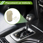 Gear Shift Knob Cover for Nissan Altima (2013–2018) Pebbled Beige