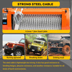 12V Electric Recovery Winch 13500LBS for Trailer Truck SUV