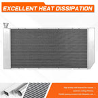 3-Row Aluminum Cooling Radiator w/Fan Shroud for Chevy GMC C/K (1994–2002)