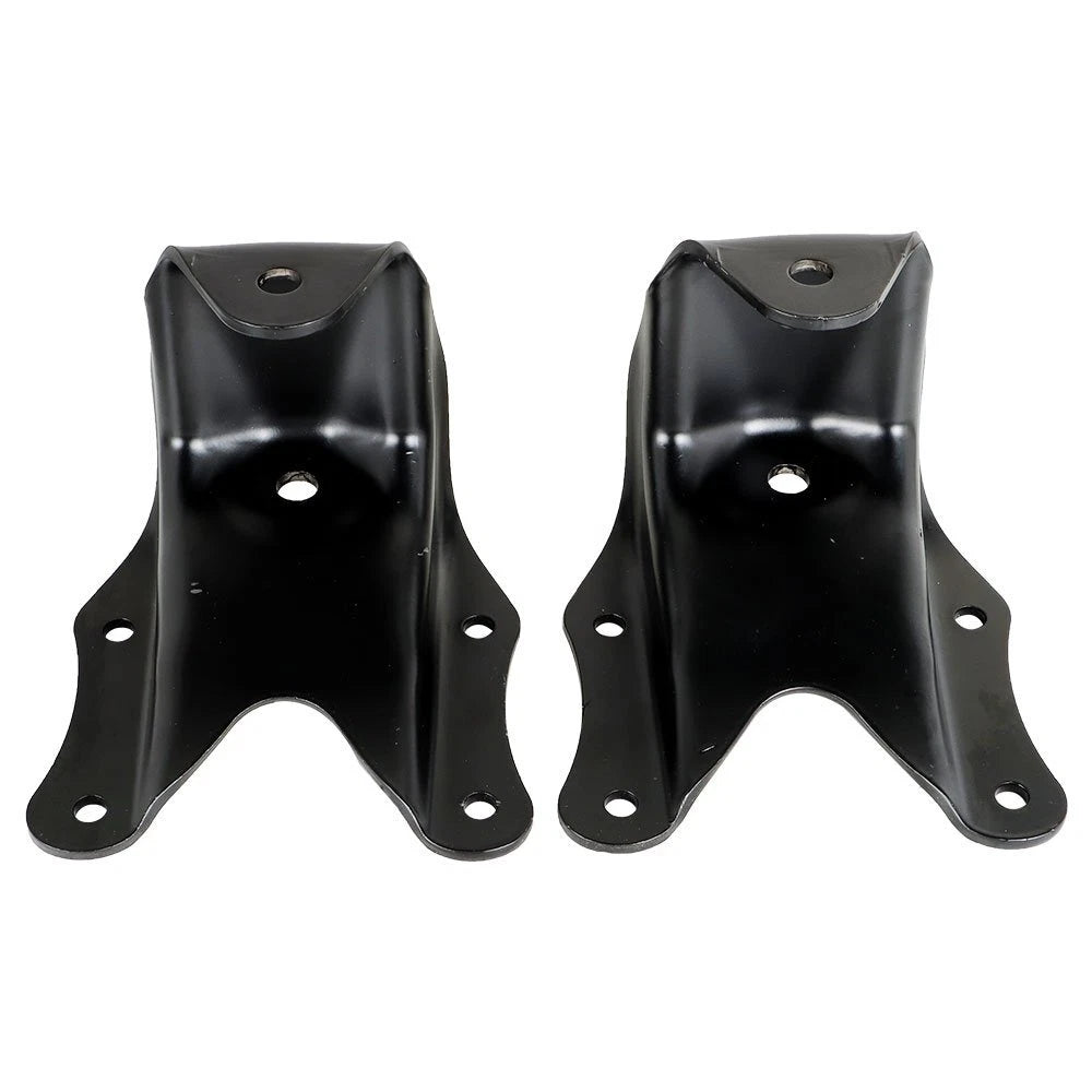 2X Rear Leaf Spring Hanger Bracket and Shackle Kit for Ford F-150