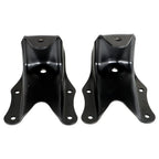 2X Rear Leaf Spring Hanger Bracket and Shackle Kit for Ford F-150