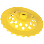 7-Inch Diamond Cup Grinding Wheel for Concrete (5/8-11 Arbor)