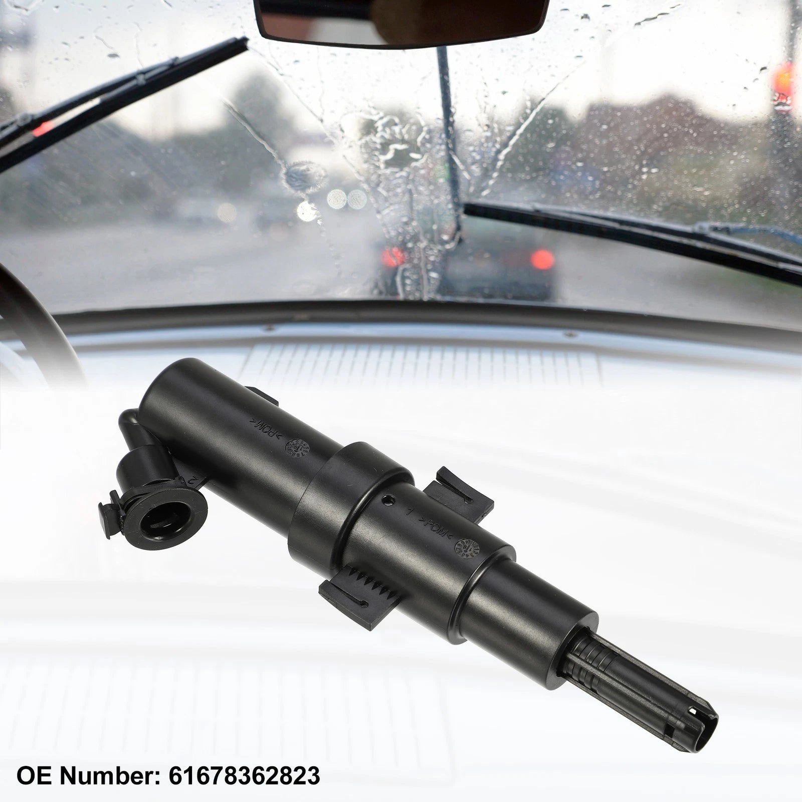 Right Headlight Washer Nozzle for BMW 325Ci (1999–2006) 61677145667