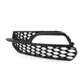 Left Honeycomb Mesh Front Bumper Fog Light Grille Cover for Audi A3 S3 (13-17)