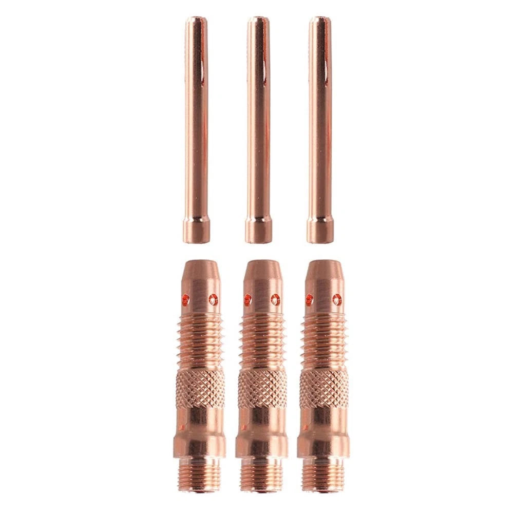 6PCS Collet Bodies Kit for WP17 WP18 WP26 Torch Series (Tig Welding)