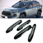 Set of 4 Car Door Side Handle Covers for Toyota RAV4 (2019–2020) Black