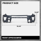 Front Upper Bumper Cover for Jeep Renegade (2019–2023)