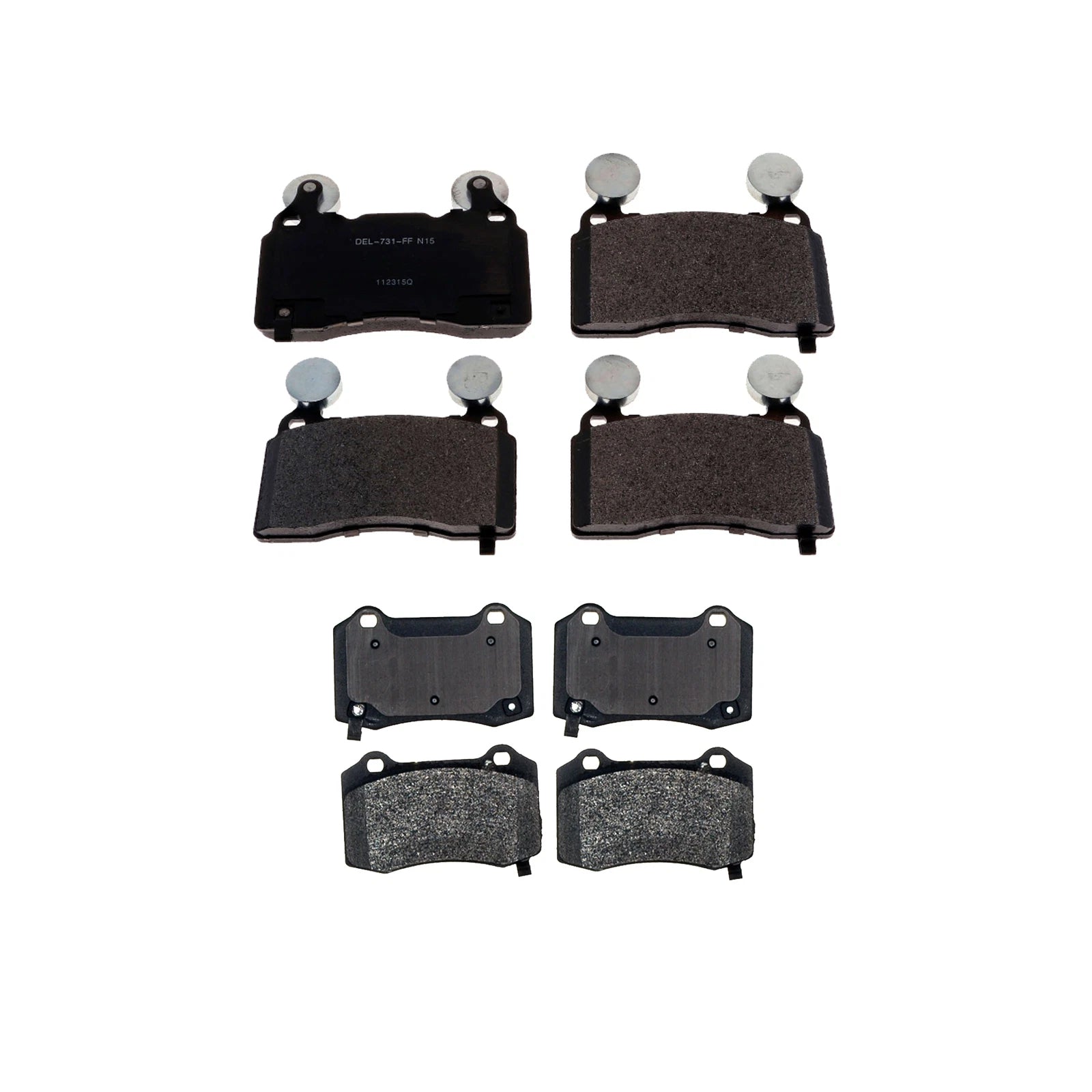 ACDelco Front & Rear Disc Brake Pads for Chevrolet Camaro (2010–2015)