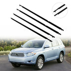 Window Scraper Seal Belt Weatherstrip for Toyota Highlander (2008–2010)