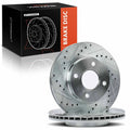 Front Side Drilled Brake Rotors for Ford Focus (2000–2004)