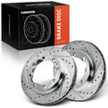 Drilled Brake Rotors for Dodge Ram 2500 3500 Chevrolet K3500 GMC