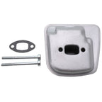 Exhaust Muffler/Gasket for FS55 Chainsaw (Metal)