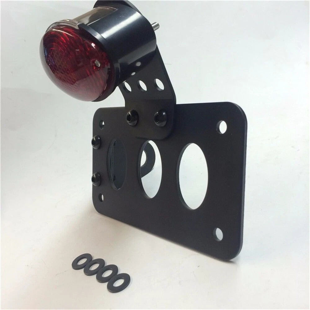Side Mount License Plate Bracket for Harley Metric Bikes (Choppers)