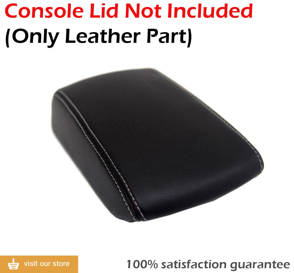 Center Console Armrest Cover for Mazda 3 (2003–2008) Gray Stitch