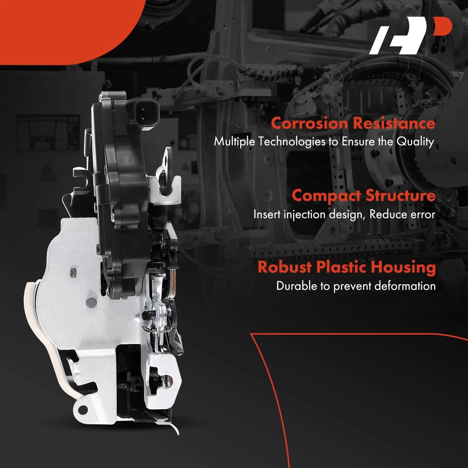 Rear Left Door Lock Actuator for Ford F-150 (2018–2019) Crew Cab