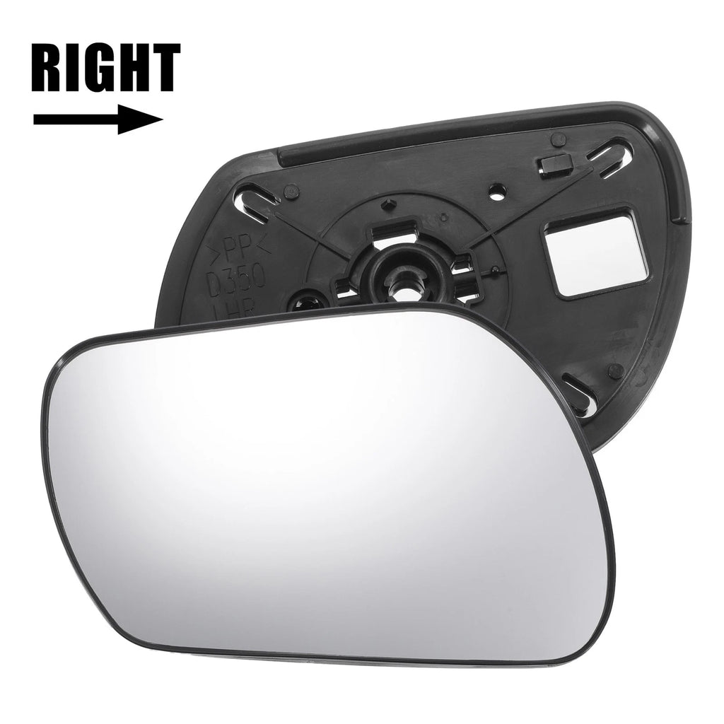 Right Side Mirror Glass w/ Backing Plate for Mazda 3 6 (2006–2008)