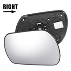 Right Side Mirror Glass w/ Backing Plate for Mazda 3 6 (2006–2008)