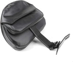 Driver Backrest Pad for 2007-2017 Harley FLSTF Heritage Softail, Black