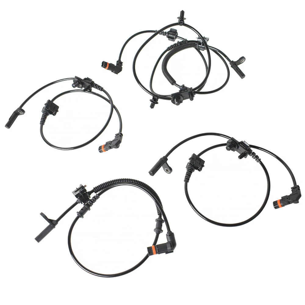 Set of 4 ABS Wheel Speed Sensors for Dodge Charger Chrysler 300 (2005–2010)