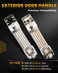 Exterior Door Handle Set for Nissan Titan (2004–2015)