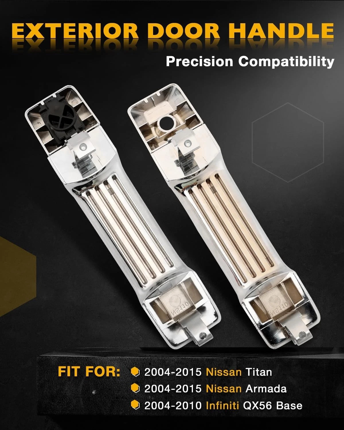 Exterior Door Handle Set for Nissan Titan (2004–2015)