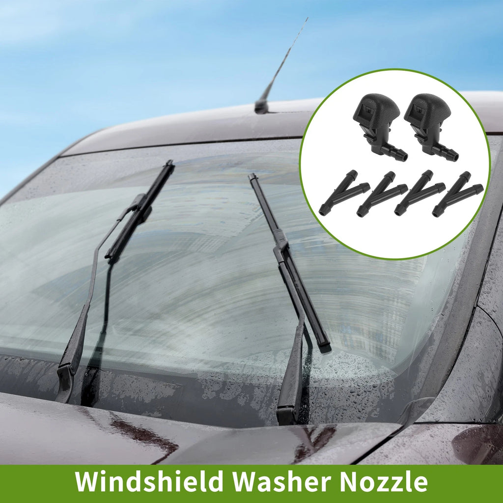 Windshield Washer Nozzle with Hose Connector for Honda (2011–2017)