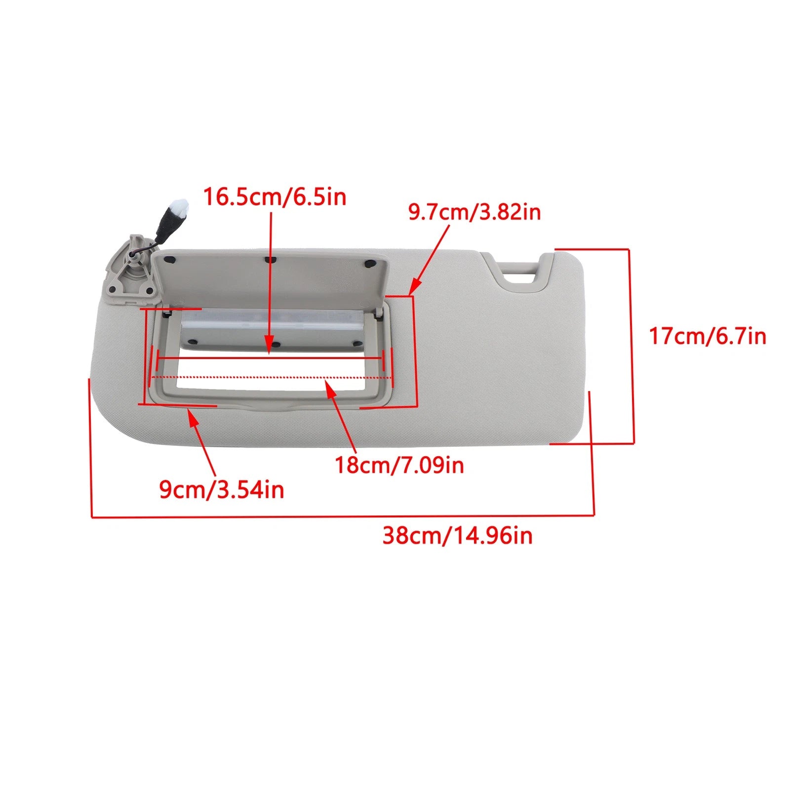 Left Driver Side Mirror with Lights for Nissan Altima (2019–2024)