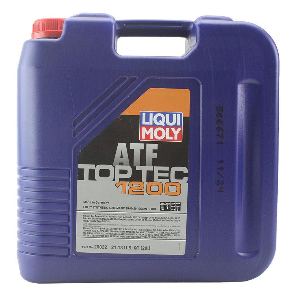 Liqui Moly Top Tec ATF 1200 Automatic Transmission Fluid (20022) - 20 L