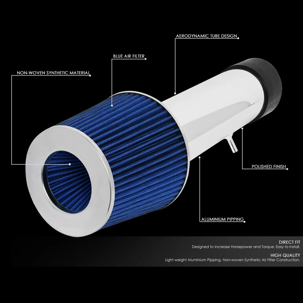 1-Piece Aluminum Short Ram Air Intake Kit for Camaro/Firebird (1993–1997)