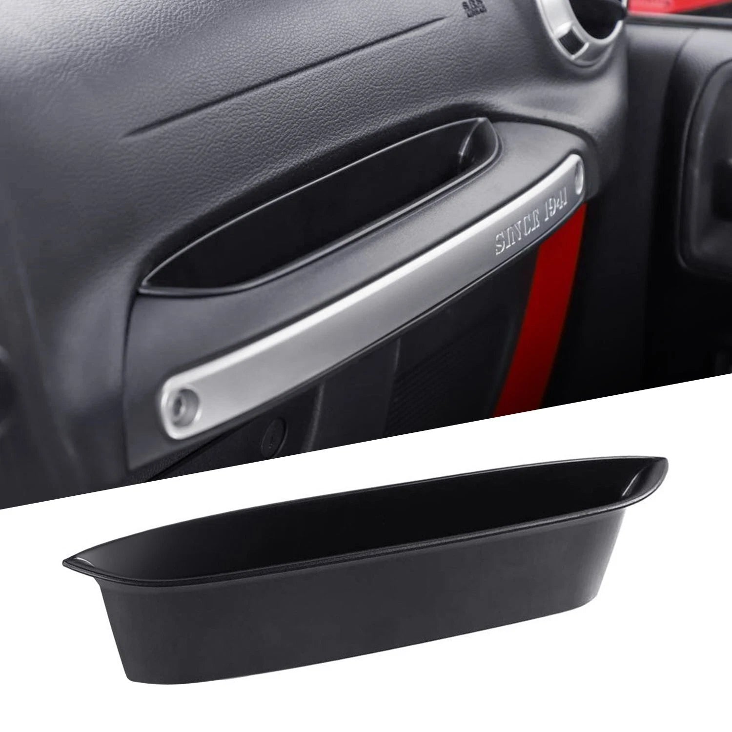 Front Handle Storage Tray Box Trim for Jeep Wrangler JK (2011–2017)