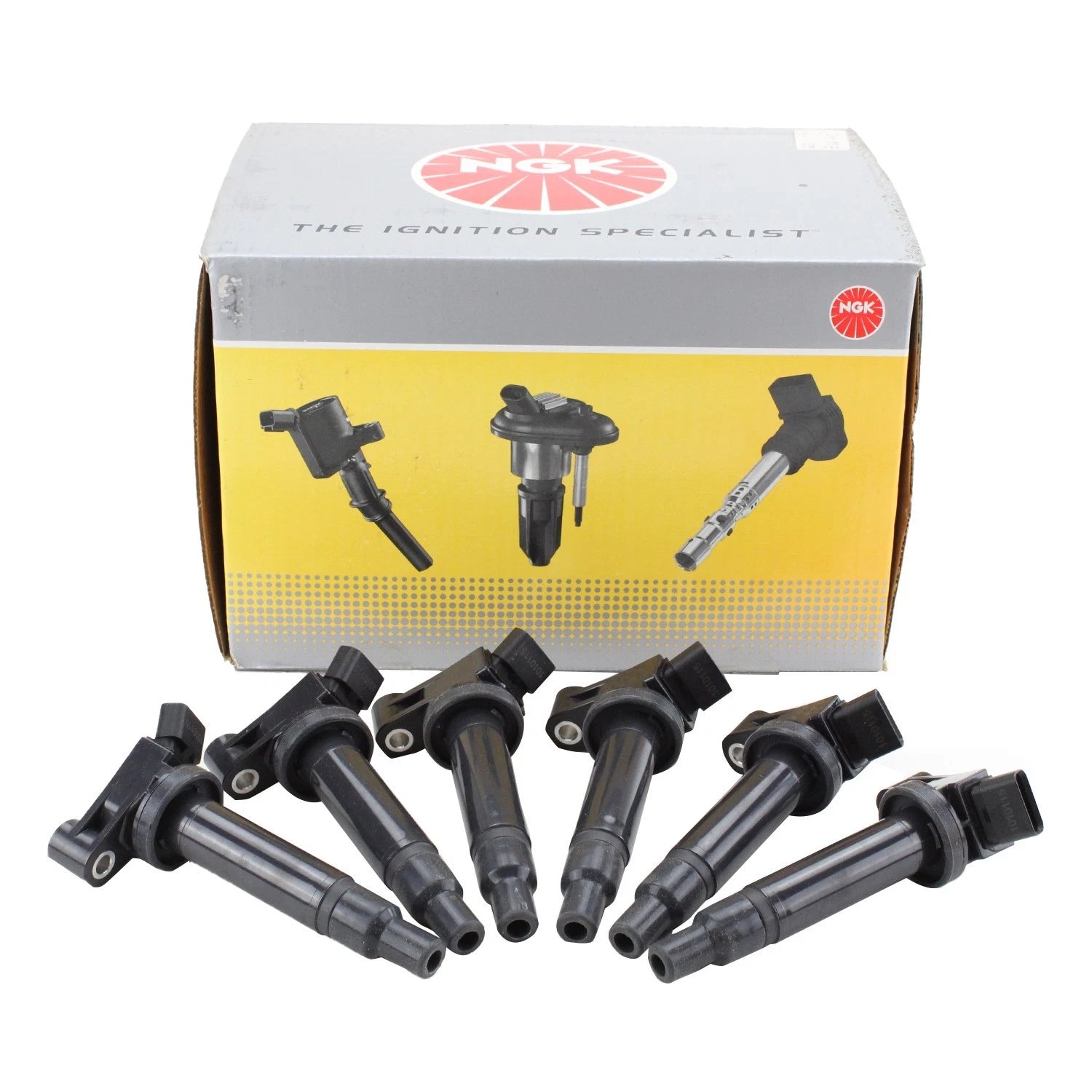 Set of 6 Ignition Coils for Lexus Toyota 3.0 (NGK 49178 / U5100-6)