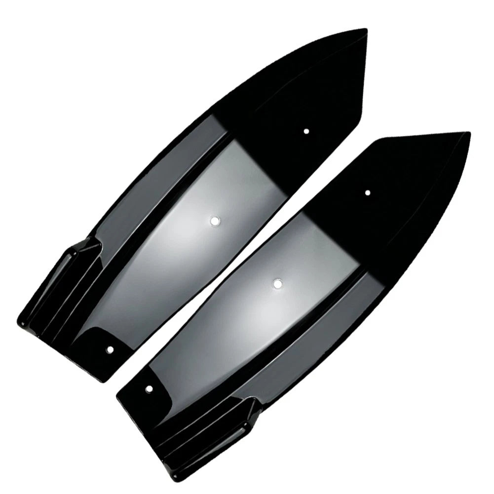 Rear Bumper Lip Wrap Angle Splitters for BMW X4 G02 M Sport (2018–2021) Gloss Black