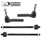Set of 4 Inner & Outer Steering Tie Rod Ends for Chrysler Dodge