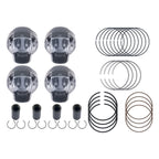 4X Pistons & Rings for Jeep Grand Cherokee 2.0T (2018–2023) 5048324AA 5048325AA