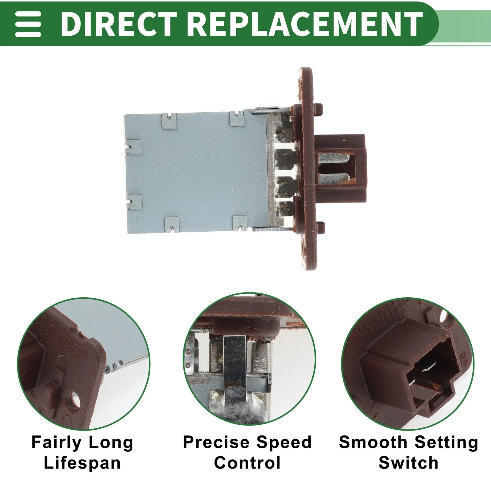 HVAC Blower Motor Resistor for Hyundai Sonata (2005) NO.970350U000