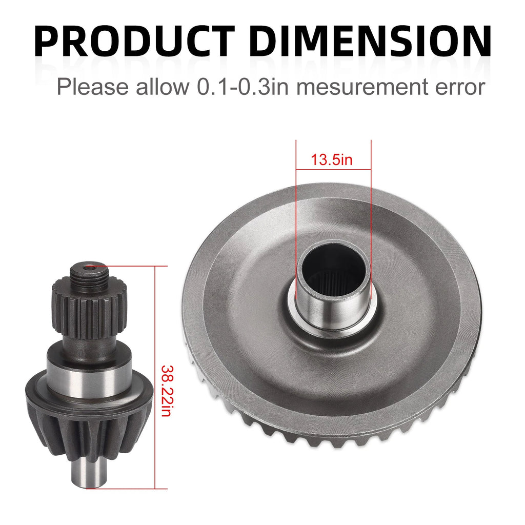 Final Drive Pinion Ring Gear for Honda Foreman Rubicon 520 TRX520FE/FM (2020–2024)
