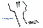 Dual Exhaust Kit for Chevy GMC 1500 (2019–2025) Slash Rear Exit