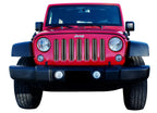 Chrome Billet Grille Insert for Jeep Wrangler JK (2007-2018)