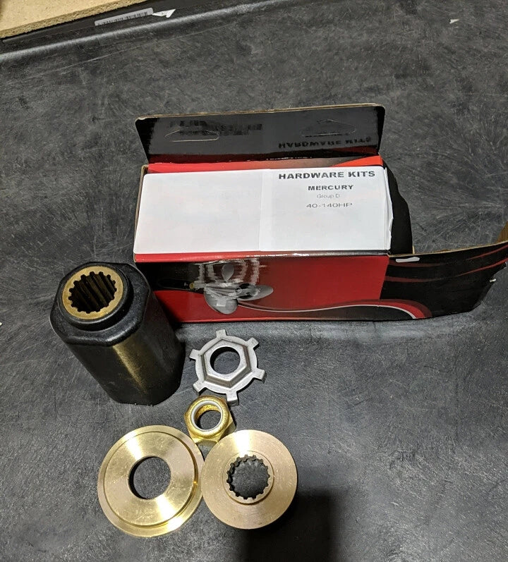 Outboard Propeller Hardware Kit for Mercury, Force (40-140Hp)