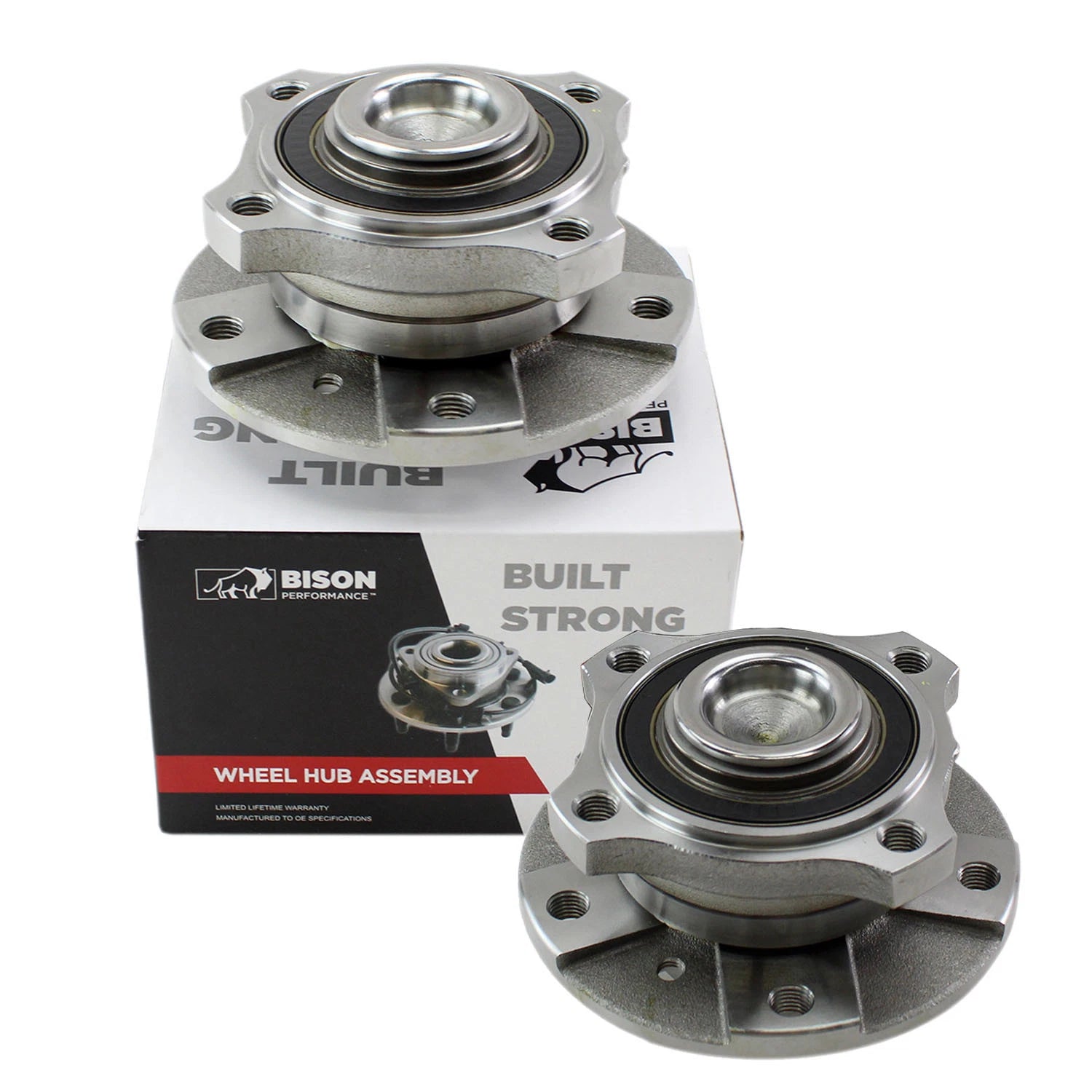 2pc Front Wheel Bearing Hub Assembly for BMW E60 E63 E64 (2001–2010)
