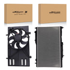 Radiator Condenser Cooling Fan Assembly for Ford EcoSport (2018–2022)
