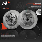 Front Disc Brake Rotors for Chevy Astro GMC Safari (1990-2002)