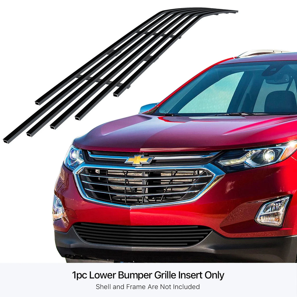 Stainless Steel Black Billet Grille Insert for Chevy Equinox (2018-2021)