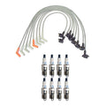 Denso Wire Set & 8 Double Platinum Spark Plugs for Ford Mercury 5.0 (0.05)