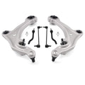 Front Lower Control Arms Outer Tie Rods Sway Bar Links for Nissan Murano (2009–2014)