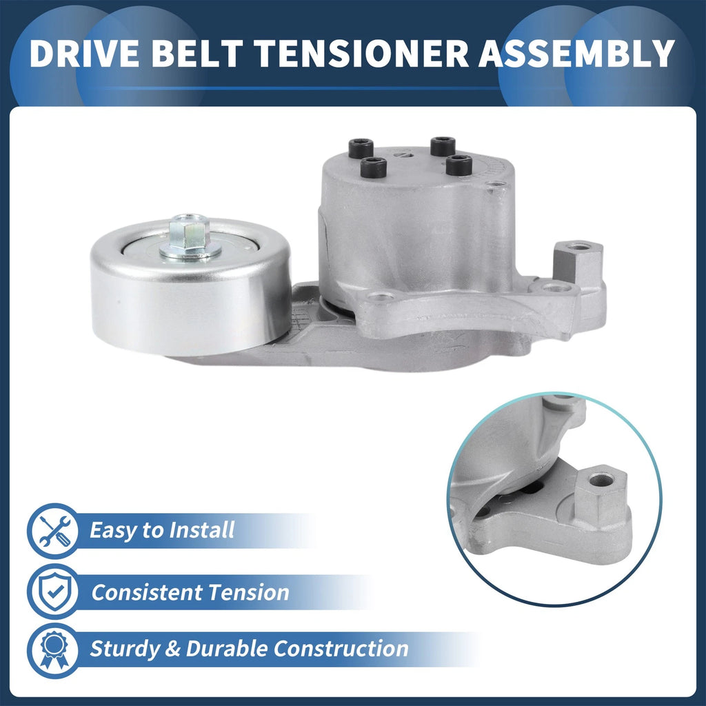 Belt Tensioner for Toyota Hilux 2.4 D (2015–2024) No. 166200E010 Metal 1 Pc