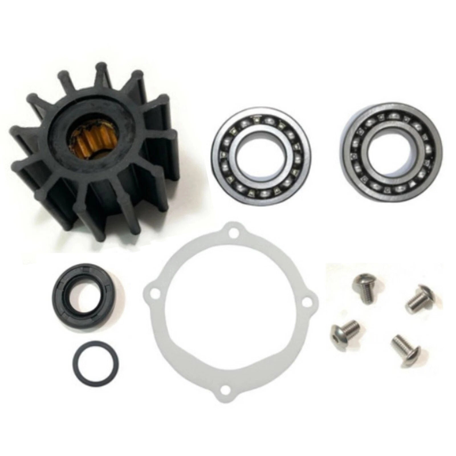 Impeller Kit for Johnson Sea Water Pump (09-812B, F6B-9, 10-24232-1, 18-3089)